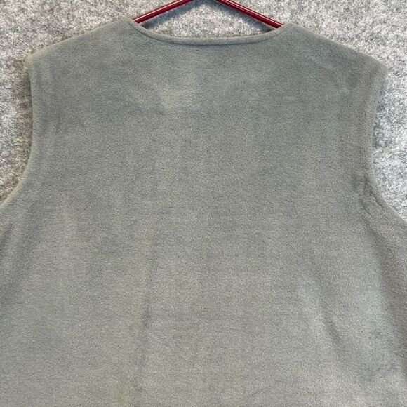 BOB MACKIE Wearable Art Women’s 2X Gray Black Vest Embroidered Full Zip Fleece - Picture 9 of 14